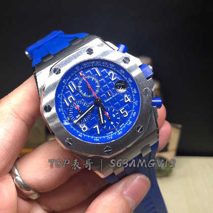 JF厂爱彼AP皇家橡树离岸型26470ST蓝面腕表