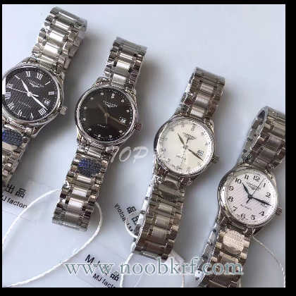 MJ浪琴名匠女款29毫米单日历 L595型机械机芯 赵丽颖同款浪琴手表