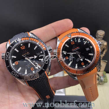 VS厂欧米茄海马600亮骚橙圈8500机芯42 45.5毫米拆解真假对比评测