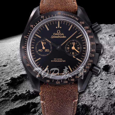 OM厂欧米茄超霸系列月之暗面9300机芯真假对比评测