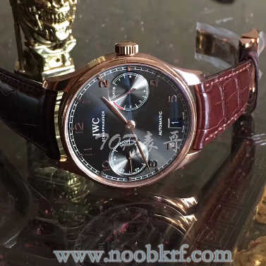 YL厂万国IWC最美葡7 IW500702玫瑰金灰面鉴赏