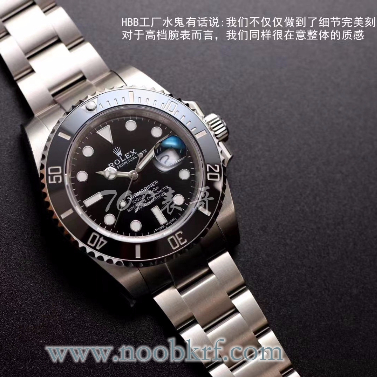 HBBV6厂劳力士黑水鬼真假对比评测