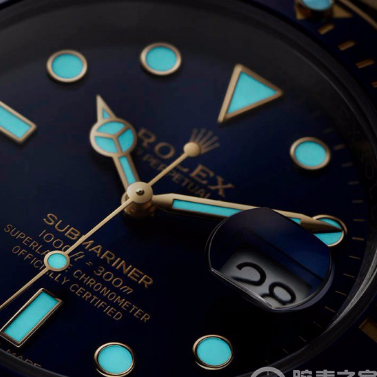 EW厂劳力士间金蓝水鬼真假对比评测