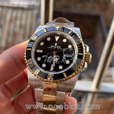 GM厂劳力士间金黑水鬼18K包金评测