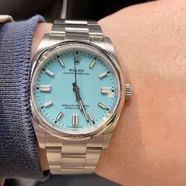 EW厂劳力士蚝式恒动36毫米12600冰蓝面真假对比评测