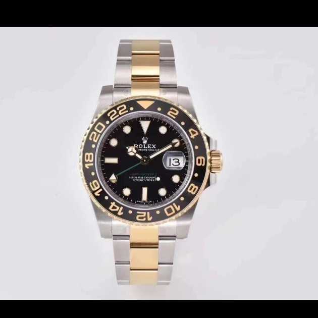 clean厂劳力士间金GMT116713真假对比评测