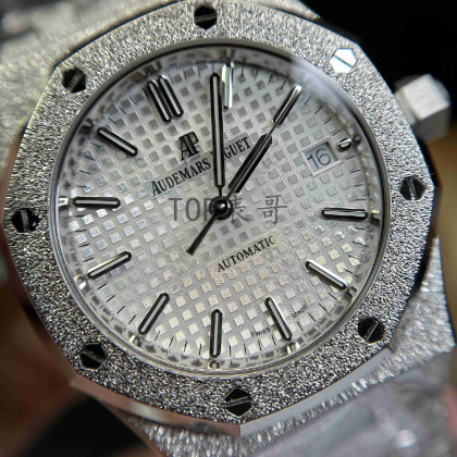 APS厂爱彼AP15454白盘37毫米霜金腕表