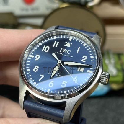 M+工厂万国马克二十IW328203蓝盘快拆腕表真假对比评测