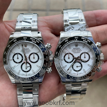 clean C厂劳力士新款熊猫迪126500LN 4131机芯真假对比评测