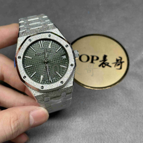 APS爱彼15510霜金腕表绿盘