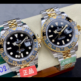 ARF劳力士格林尼治皮蛋圈126713真假对比评测