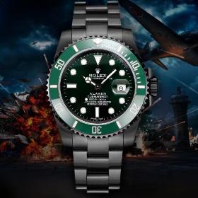劳力士绿水鬼Blaken联名款