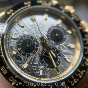 劳力士迪通拿陨石迪116518-0076改装配重真陨石丹东4130机芯评测