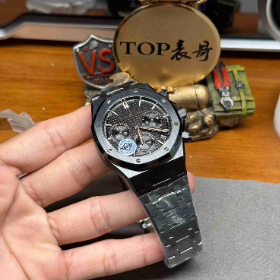 APS工厂爱彼26240CE黑陶瓷表壳开模一体4401机芯真假对比评测平替改装