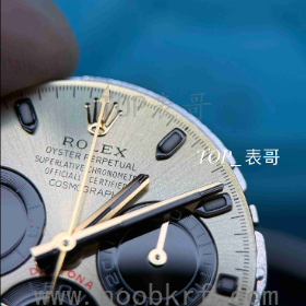 劳力士迪通拿余文乐改装定制配重替用盘面包金丹东4130机芯高透镜面clean厂劳力士余文乐