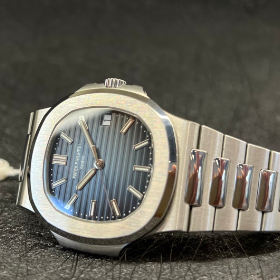 DDF厂百达翡丽鹦鹉螺5711A蓝盘cnc表壳真假对比评测对比3k工厂BBF工厂百达翡丽5711一体324 330机芯