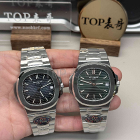 V工厂百达翡丽鹦鹉螺5711A蓝盘真假对比评测丹东342机芯