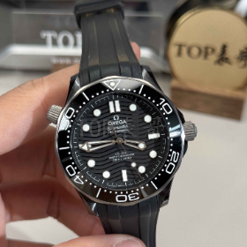 OR工厂VS工厂欧米茄海马300陶瓷钛43.5毫米陶瓷表壳钛金色外圈一体8806机芯真假对比评测