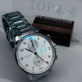 APS工厂万国新款葡计白盘金针IW371604丹东一体69355机芯对比ZF工厂真假对比评测