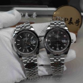 V厂clean工厂劳力士日志41毫米126334灰盘钻刻度丹东3235机芯真假对比评测