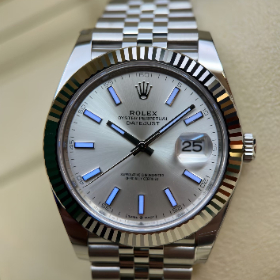 V厂clean工厂劳力士日志41毫米126334银盘银白盘丹东3235机芯对比vs工厂日志41毫米银盘v2版本真假对比评测