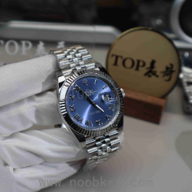 V厂clean工厂劳力士日志41毫米126334蓝盘丹东3235机芯对比vs工厂v2版本日志蓝盘真假对比评测