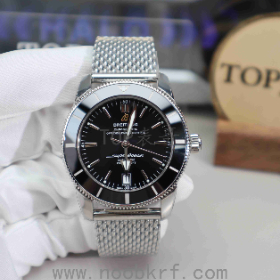 GF厂百年灵新款超级海洋文化二代46毫米陶瓷外圈B20机芯黑盘腕表复刻表