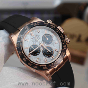 CBD工厂劳力士迪通拿116515玫瑰金陨石迪改装替用盘面配重表壳丹东4130机芯