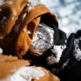 V厂clean工厂劳力士探险家2白盘226570真假对比评测丹东3285机芯