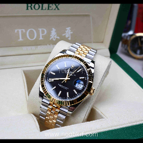 V厂clean工厂劳力士间金日志41黑盘126333-0014丹东3235机芯