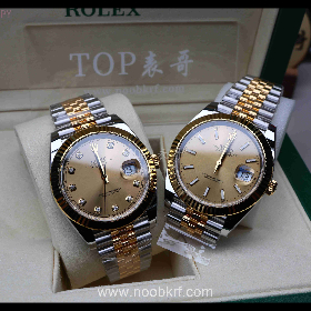 V厂clean工厂劳力士间金41毫米金盘钻刻度126333-0012丹东3235机芯