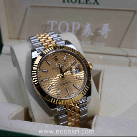 V厂clean工厂劳力士间金日志41毫米水波纹126333-0022腕表丹东3235机芯